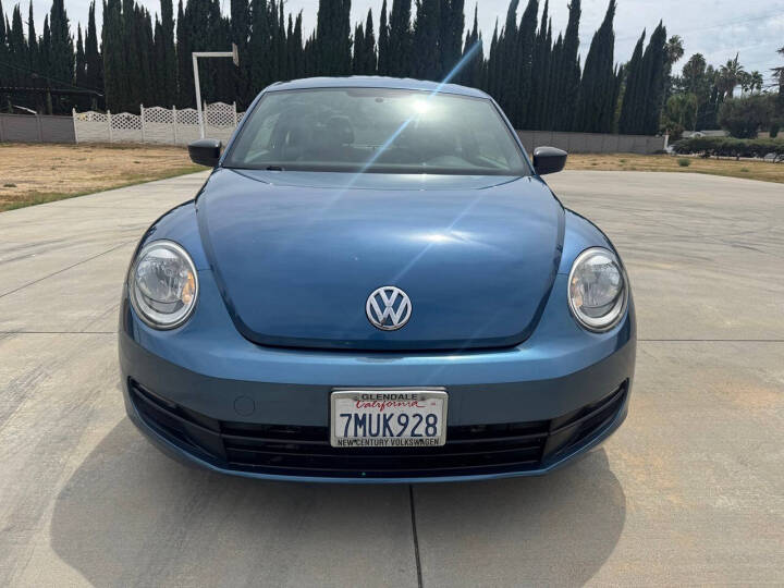 Used 2016 Volkswagen Beetle 1.8T Classic PZEV Hatchback - Silk Blue Metallic - 136,580 Miles