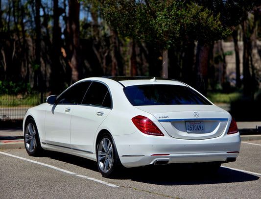 Used 2015 Mercedes-Benz S-Class S 550 Sedan - designo Magno Cashmere White - 178,359 Miles