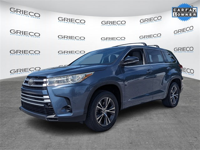 Used 2017 Toyota Highlander LE SUV - Shoreline Blue Pearl - 98,329 Miles
