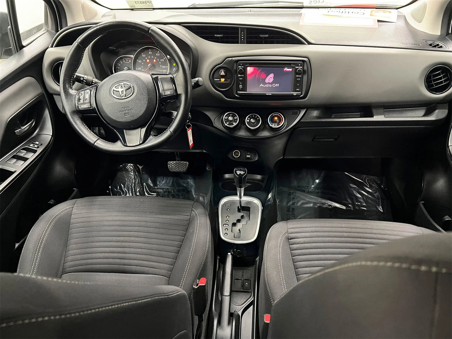 Used 2017 Toyota Yaris SE - 62,355 Miles - Super White Hatchback
