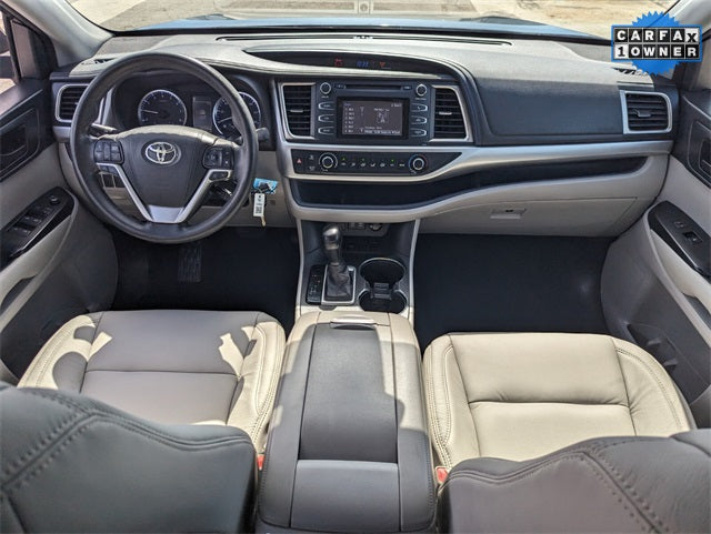 Used 2017 Toyota Highlander LE SUV - Shoreline Blue Pearl - 98,329 Miles