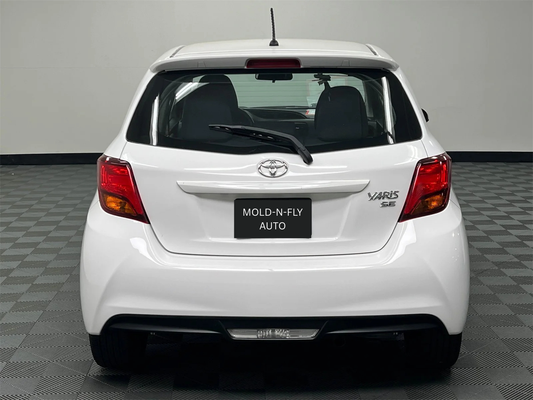 Used 2017 Toyota Yaris SE - 62,355 Miles - Super White Hatchback