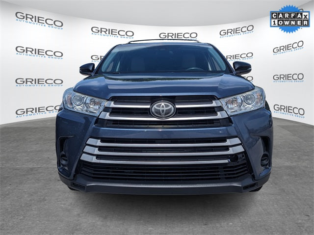 Used 2017 Toyota Highlander LE SUV - Shoreline Blue Pearl - 98,329 Miles