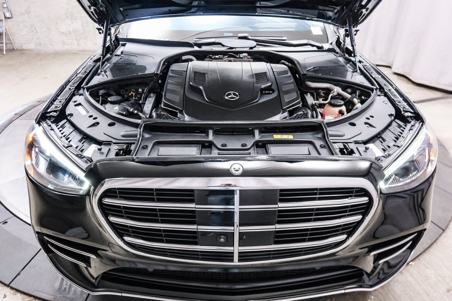 37,690 Miles - Certified Pre-Owned 2021 Mercedes-Benz S 580 Sedan AWD 4MATIC® - Black/Black
