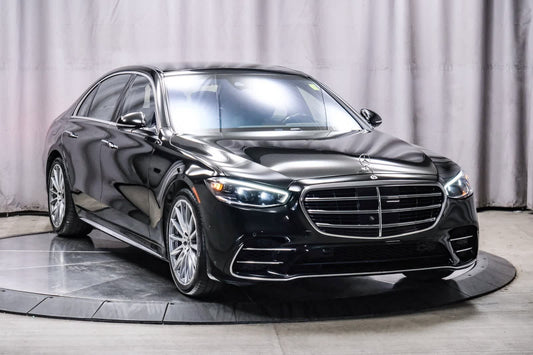 37,690 Miles - Certified Pre-Owned 2021 Mercedes-Benz S 580 Sedan AWD 4MATIC® - Black/Black