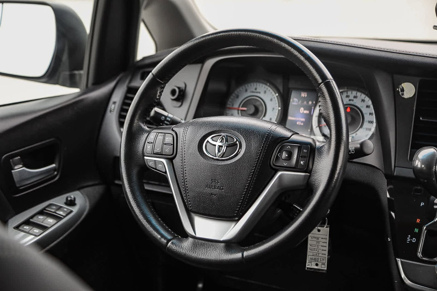 Used 2017 Toyota Sienna SE 8 Passenger Van - Midnight Black Metallic - 167,953 Miles