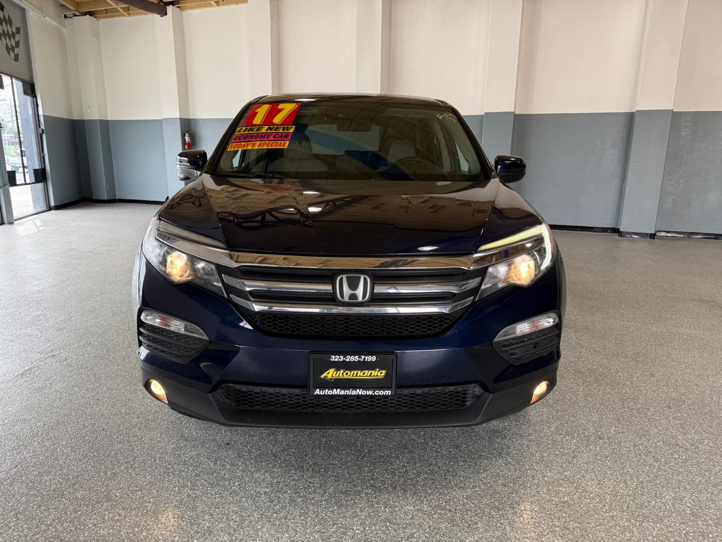 Used 2017 Honda Pilot EX with Honda Sensing SUV - Blue - 147,286 Miles