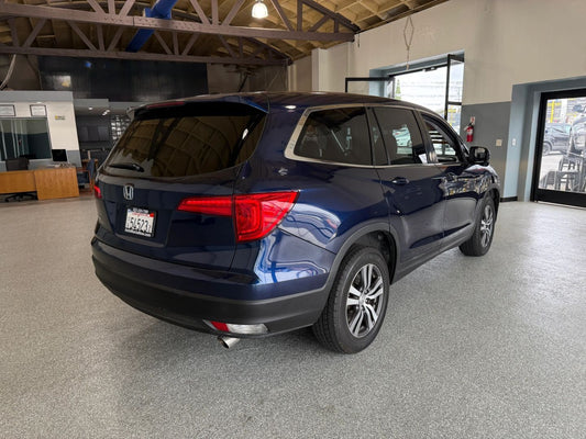Used 2017 Honda Pilot EX with Honda Sensing SUV - Blue - 147,286 Miles