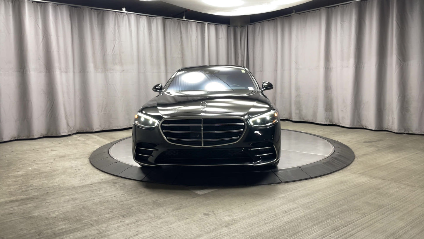 2023 Mercedes-Benz S 580e Sedan AWD 4MATIC® - Black/Black 7,806 Miles - Certified Pre-Owned