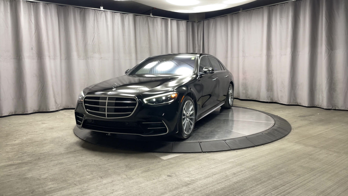 2023 Mercedes-Benz S 580e Sedan AWD 4MATIC® - Black/Black 7,806 Miles - Certified Pre-Owned