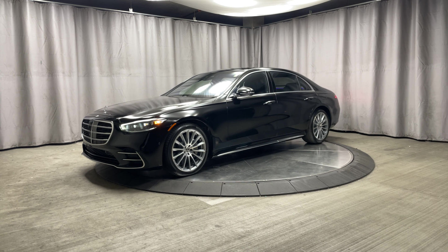2023 Mercedes-Benz S 580e Sedan AWD 4MATIC® - Black/Black 7,806 Miles - Certified Pre-Owned