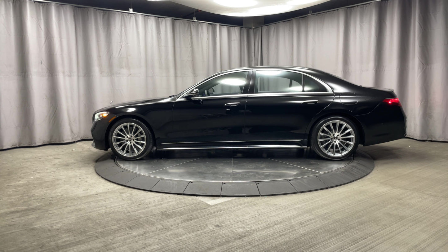 2023 Mercedes-Benz S 580e Sedan AWD 4MATIC® - Black/Black 7,806 Miles - Certified Pre-Owned