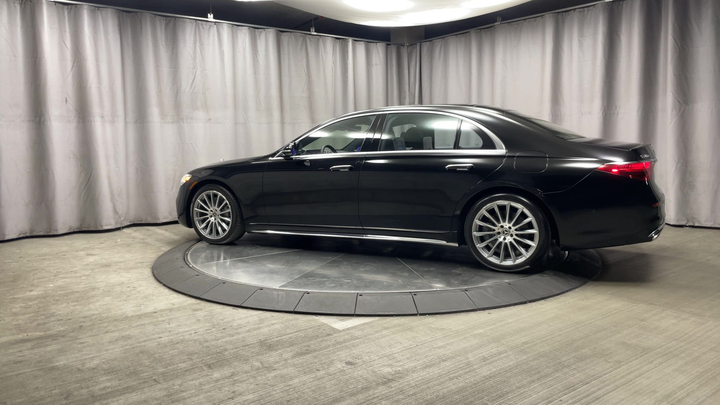 2023 Mercedes-Benz S 580e Sedan AWD 4MATIC® - Black/Black 7,806 Miles - Certified Pre-Owned
