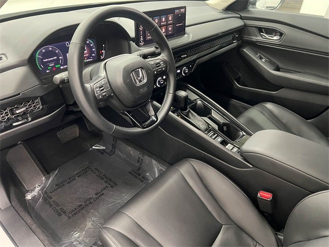 Used 2025 Honda Accord Hybrid EX-L Sedan - Platinum White Pearl - 7,030 Miles