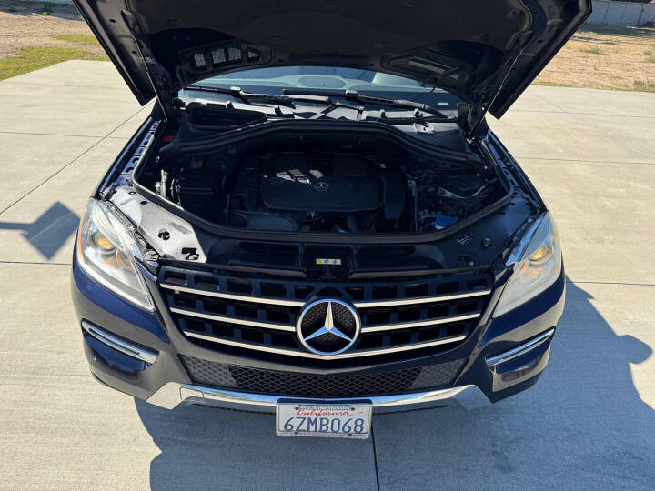 Used 2013 Mercedes-Benz M-Class ML 350 SUV - Lunar Blue Metallic - 217,354 Miles