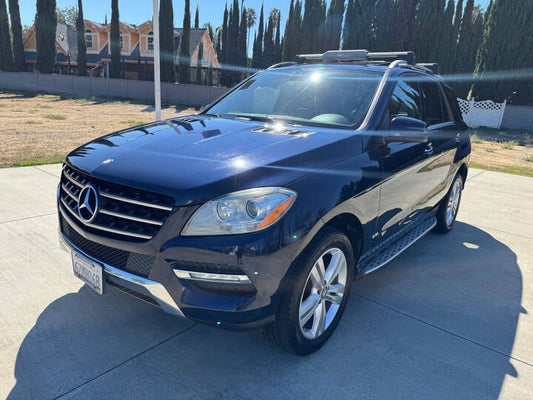 Used 2013 Mercedes-Benz M-Class ML 350 SUV - Lunar Blue Metallic - 217,354 Miles