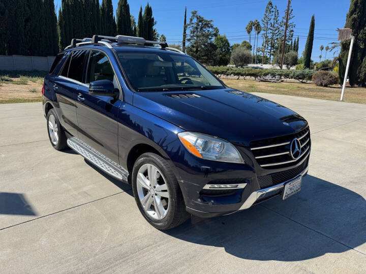 Used 2013 Mercedes-Benz M-Class ML 350 SUV - Lunar Blue Metallic - 217,354 Miles