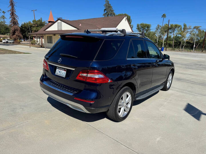Used 2013 Mercedes-Benz M-Class ML 350 SUV - Lunar Blue Metallic - 217,354 Miles