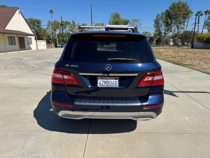 Used 2013 Mercedes-Benz M-Class ML 350 SUV - Lunar Blue Metallic - 217,354 Miles