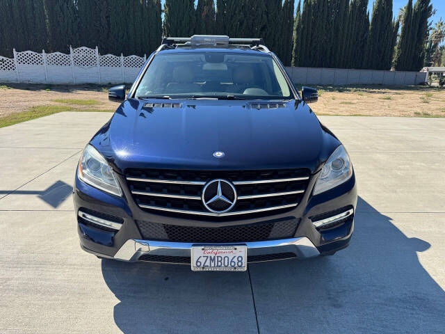 Used 2013 Mercedes-Benz M-Class ML 350 SUV - Lunar Blue Metallic - 217,354 Miles
