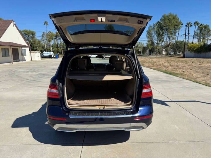 Used 2013 Mercedes-Benz M-Class ML 350 SUV - Lunar Blue Metallic - 217,354 Miles