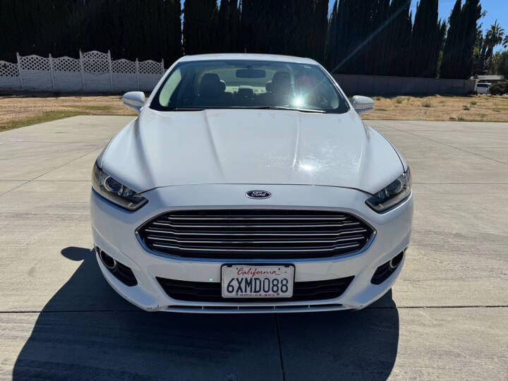 Used 2014 Ford Fusion Hybrid SE Sedan - White Platinum Metallic - 143,145 Miles