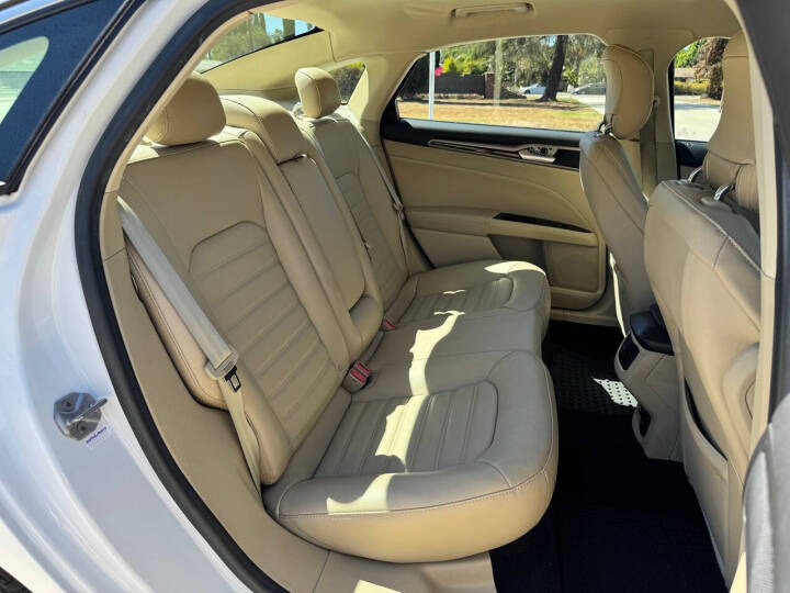 Used 2014 Ford Fusion Hybrid SE Sedan - White Platinum Metallic - 143,145 Miles