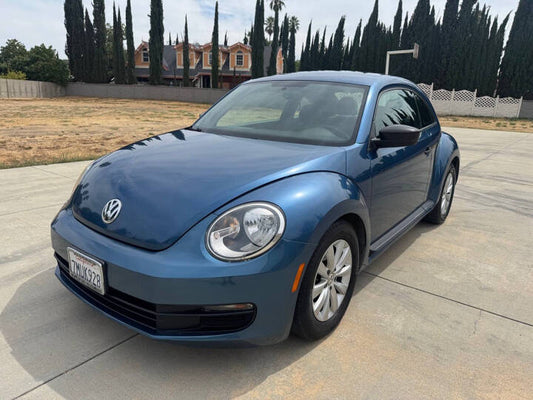 Used 2016 Volkswagen Beetle 1.8T Classic PZEV Hatchback - Silk Blue Metallic - 136,580 Miles
