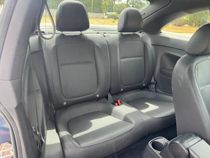 Used 2016 Volkswagen Beetle 1.8T Classic PZEV Hatchback - Silk Blue Metallic - 136,580 Miles