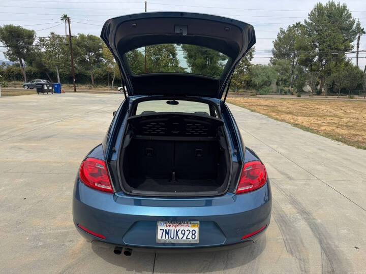 Used 2016 Volkswagen Beetle 1.8T Classic PZEV Hatchback - Silk Blue Metallic - 136,580 Miles
