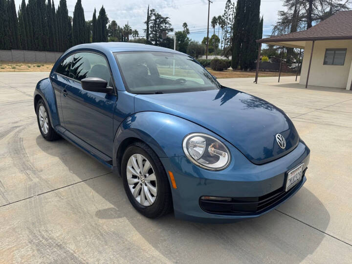 Used 2016 Volkswagen Beetle 1.8T Classic PZEV Hatchback - Silk Blue Metallic - 136,580 Miles