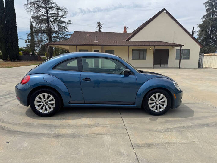 Used 2016 Volkswagen Beetle 1.8T Classic PZEV Hatchback - Silk Blue Metallic - 136,580 Miles