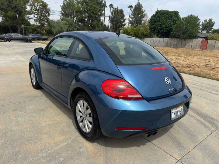 Used 2016 Volkswagen Beetle 1.8T Classic PZEV Hatchback - Silk Blue Metallic - 136,580 Miles