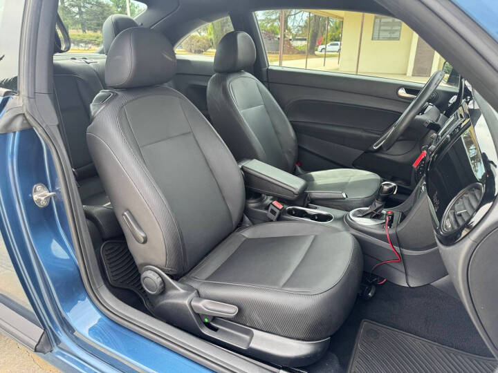 Used 2016 Volkswagen Beetle 1.8T Classic PZEV Hatchback - Silk Blue Metallic - 136,580 Miles