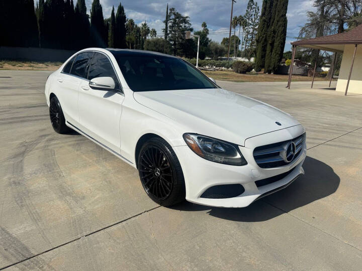Used 2017 Mercedes-Benz C-Class C 300 Sport Sedan - Polar White - 160,993 Miles