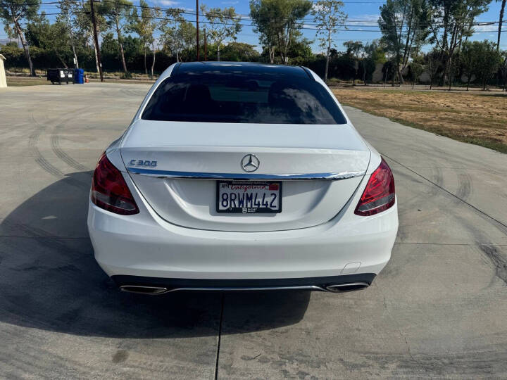 Used 2017 Mercedes-Benz C-Class C 300 Sport Sedan - Polar White - 160,993 Miles