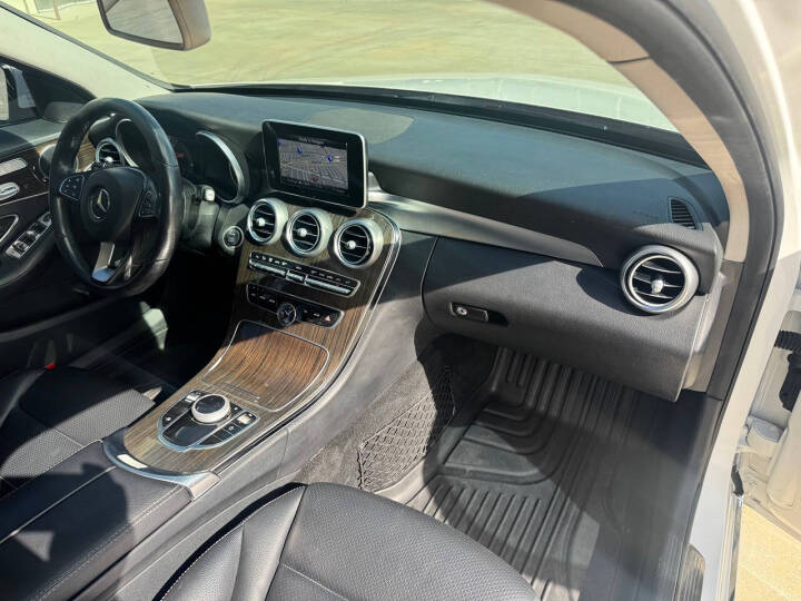 Used 2017 Mercedes-Benz C-Class C 300 Sport Sedan - Polar White - 160,993 Miles