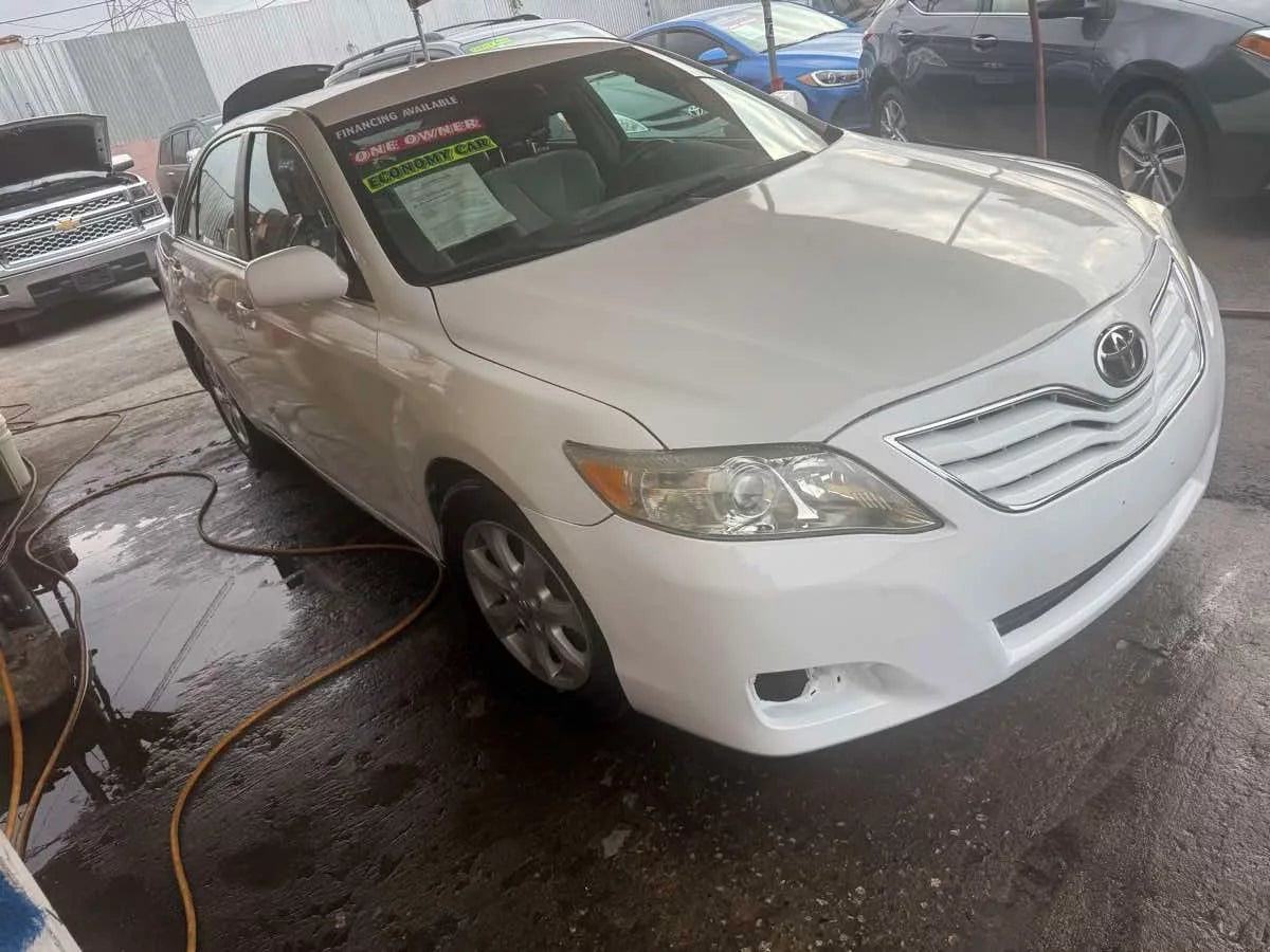 Used 2010 Toyota Camry Sedan - Super White - 119,193 Miles