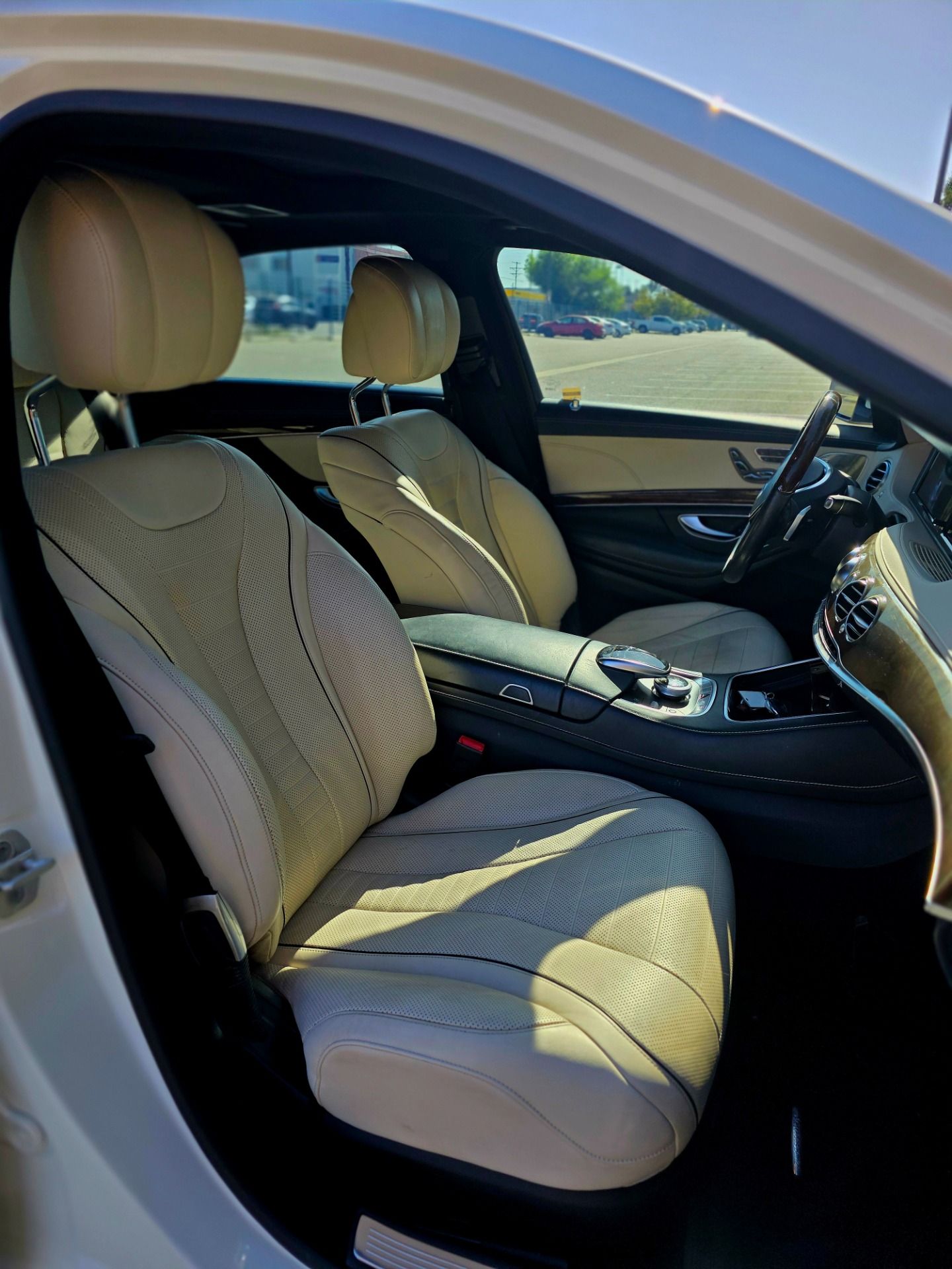 Used 2015 Mercedes-Benz S-Class S 550 Sedan - designo Magno Cashmere White - 178,359 Miles