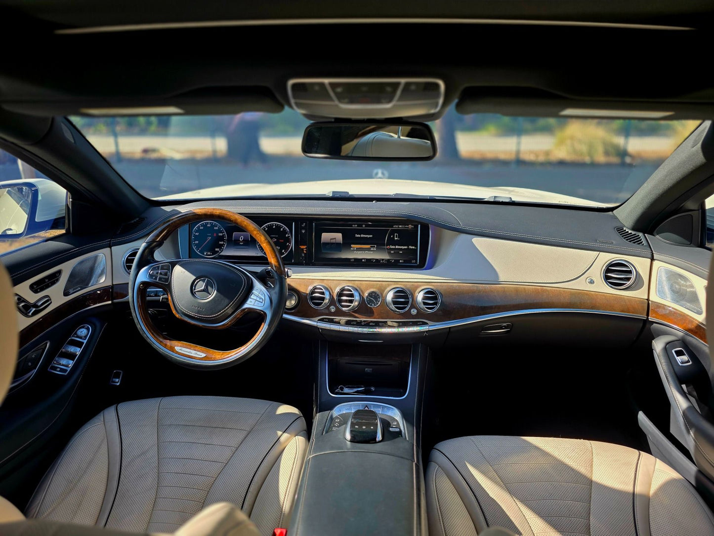 Used 2015 Mercedes-Benz S-Class S 550 Sedan - designo Magno Cashmere White - 178,359 Miles