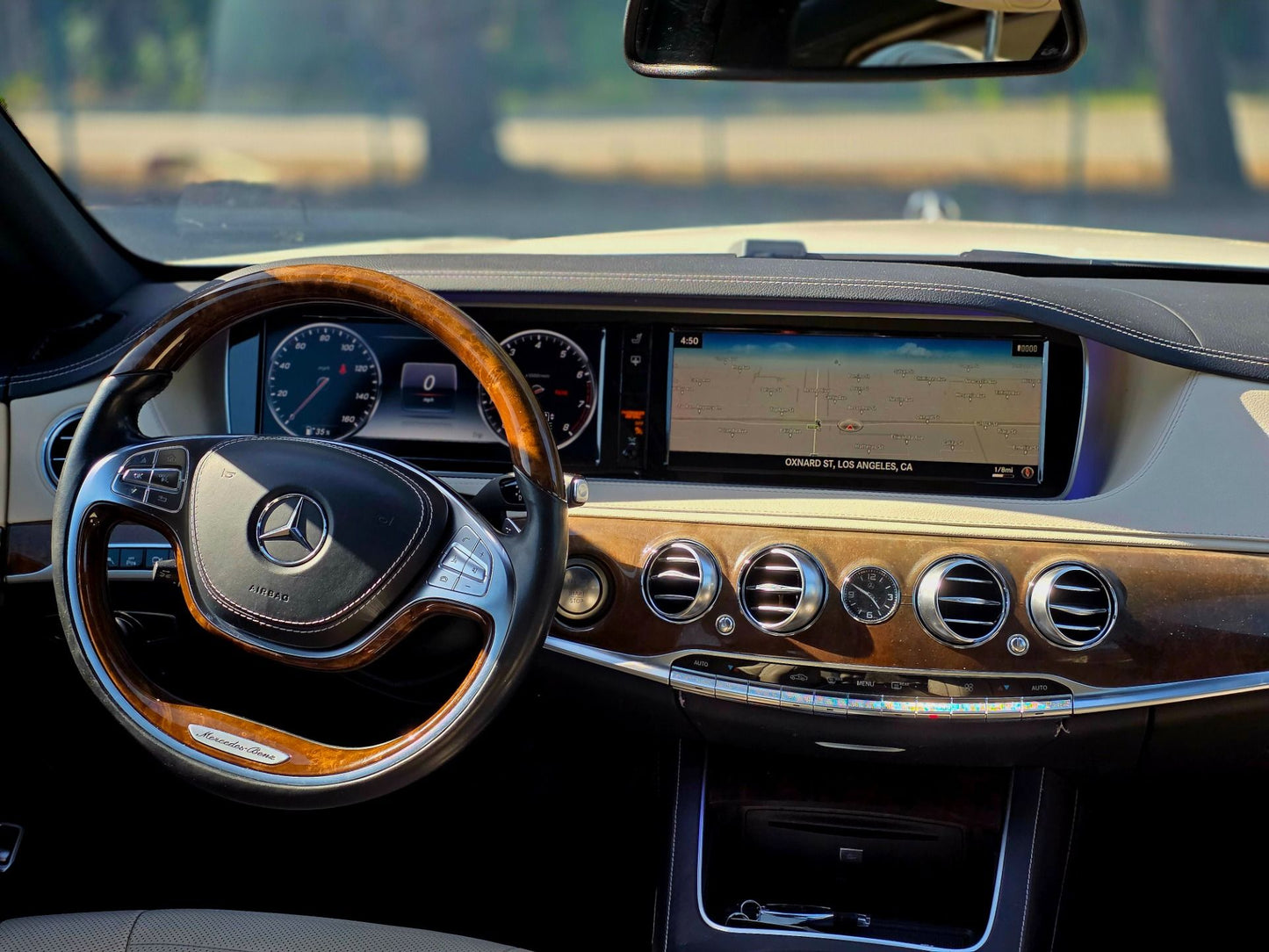 Used 2015 Mercedes-Benz S-Class S 550 Sedan - designo Magno Cashmere White - 178,359 Miles