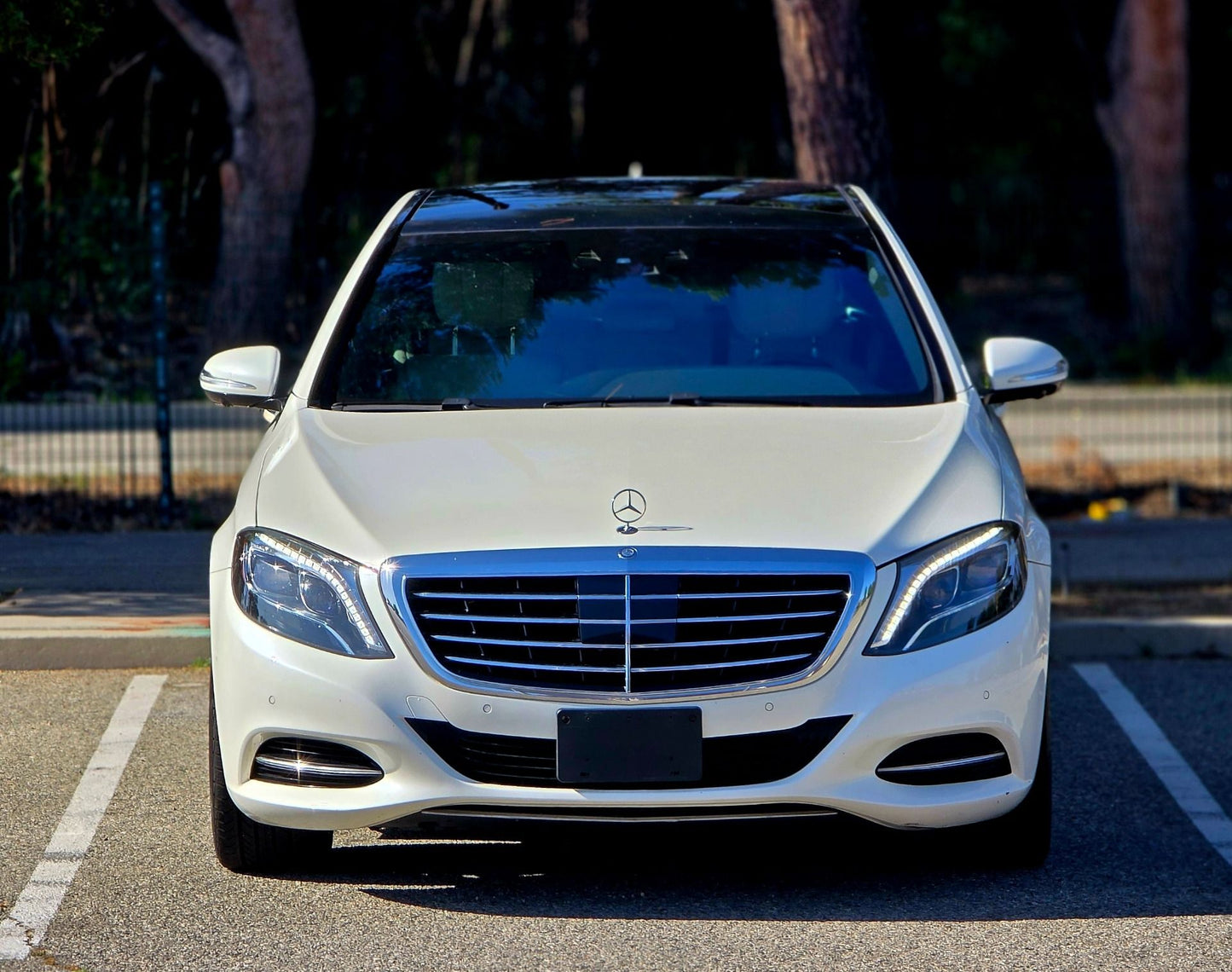 Used 2015 Mercedes-Benz S-Class S 550 Sedan - designo Magno Cashmere White - 178,359 Miles