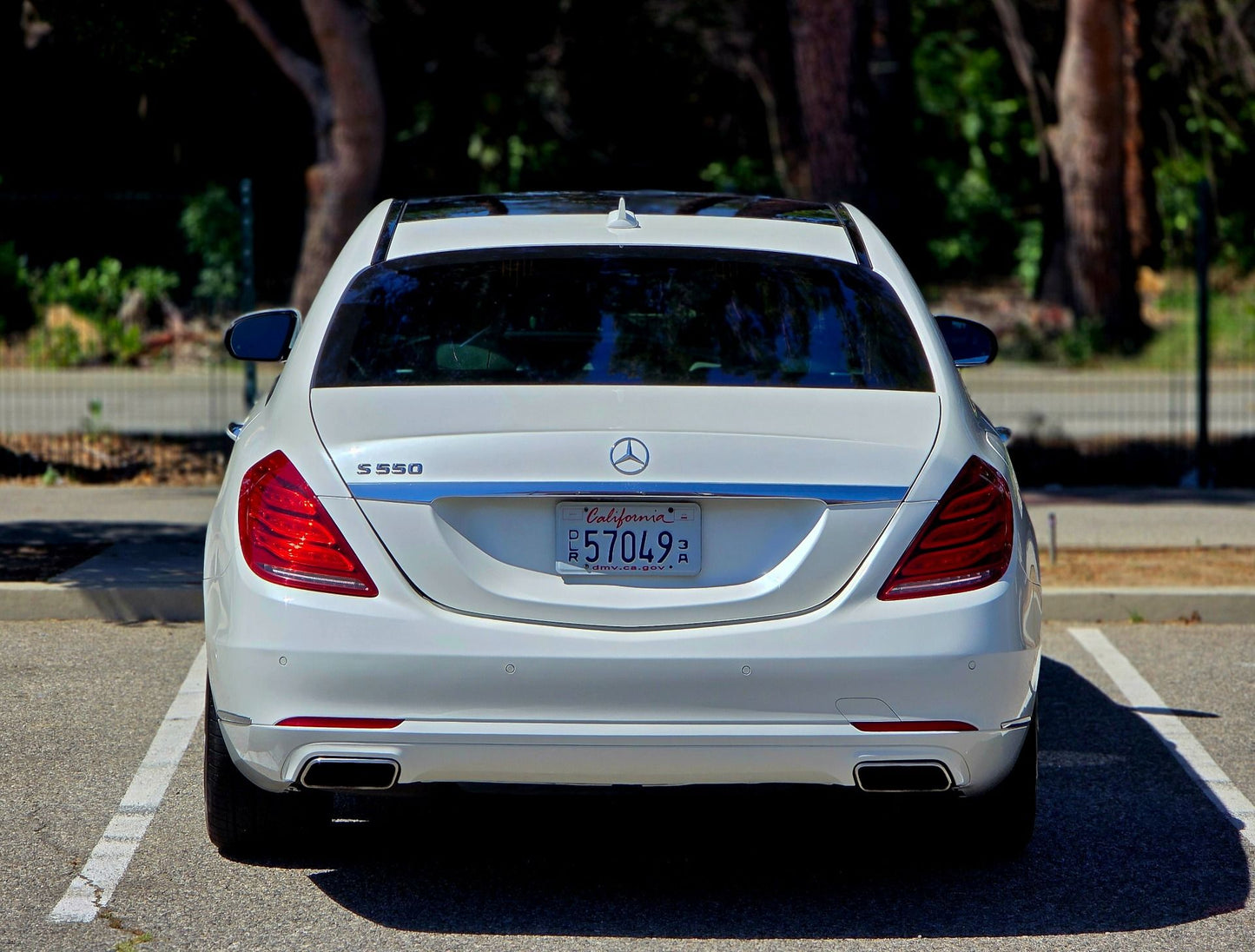 Used 2015 Mercedes-Benz S-Class S 550 Sedan - designo Magno Cashmere White - 178,359 Miles