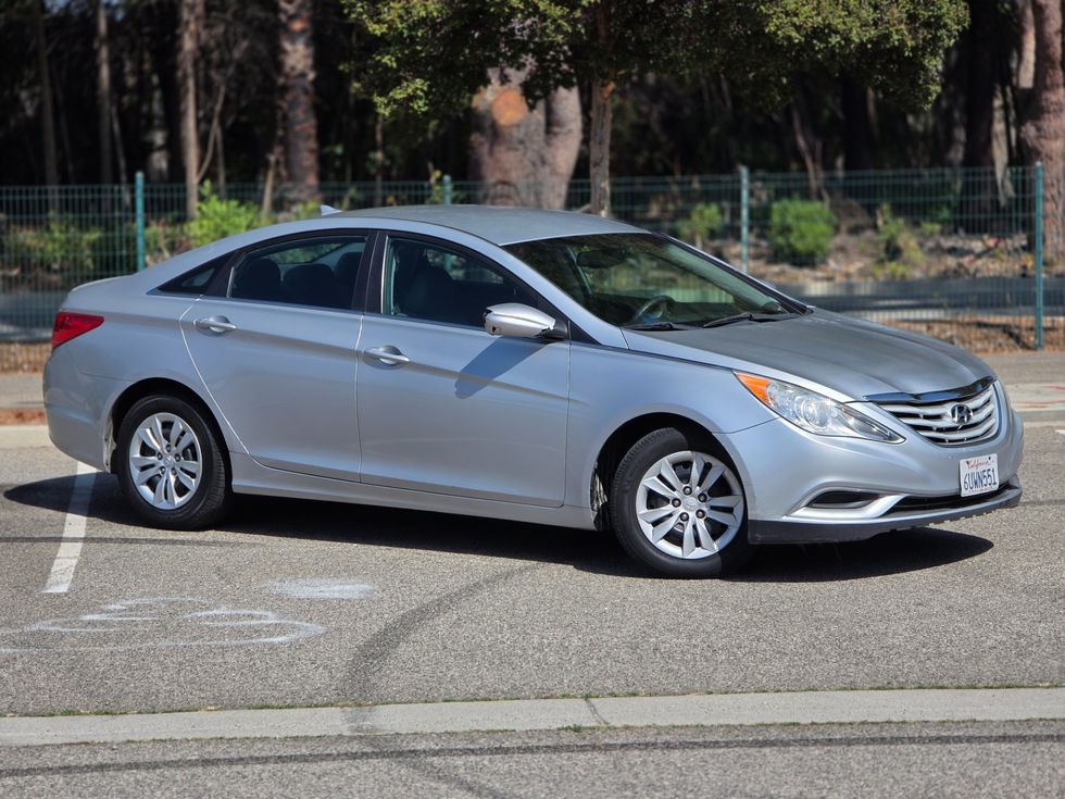 Used 2012 Hyundai Sonata GLS Sedan - Silver - 164,176 Miles
