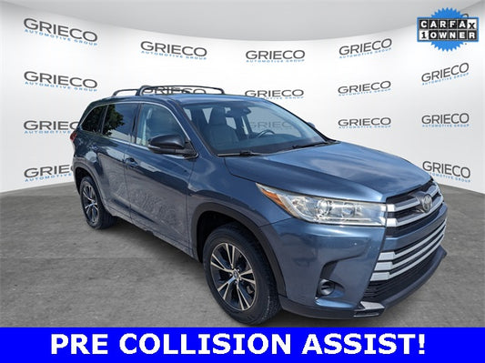 Used 2017 Toyota Highlander LE SUV - Shoreline Blue Pearl - 98,329 Miles