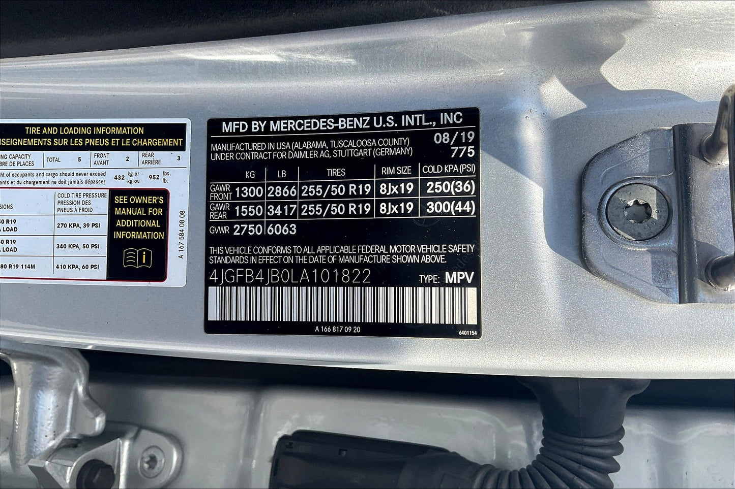 Used 2020 Mercedes-Benz GLE 350 SUV - Silver - 86,899 Miles