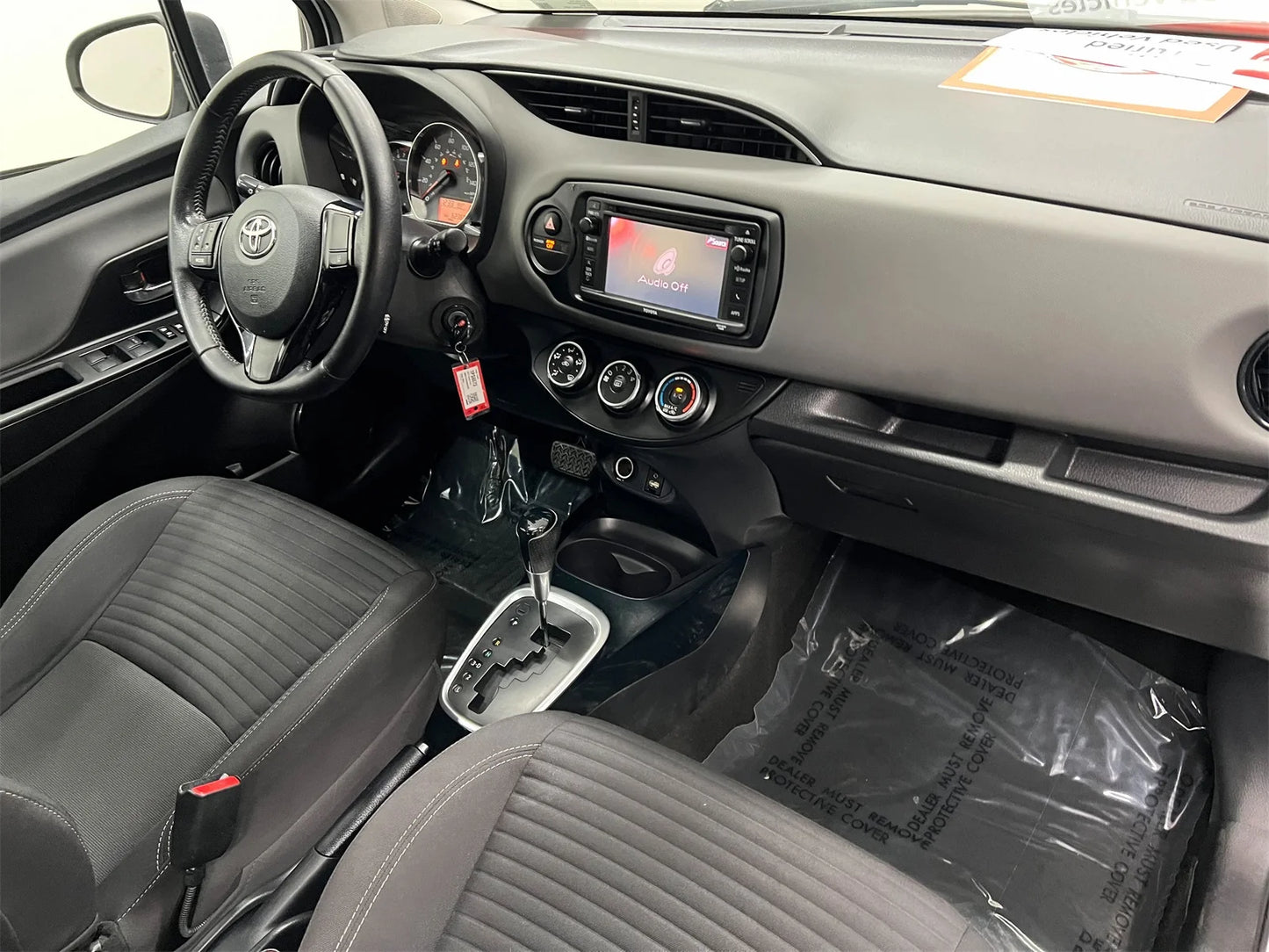 Used 2017 Toyota Yaris SE - 62,355 Miles - Super White Hatchback