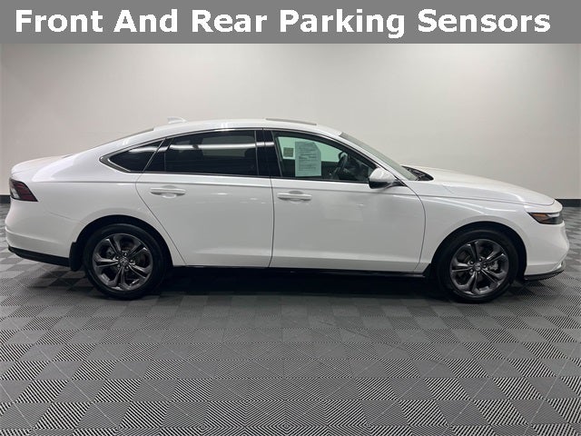 Used 2025 Honda Accord Hybrid EX-L Sedan - Platinum White Pearl - 7,030 Miles
