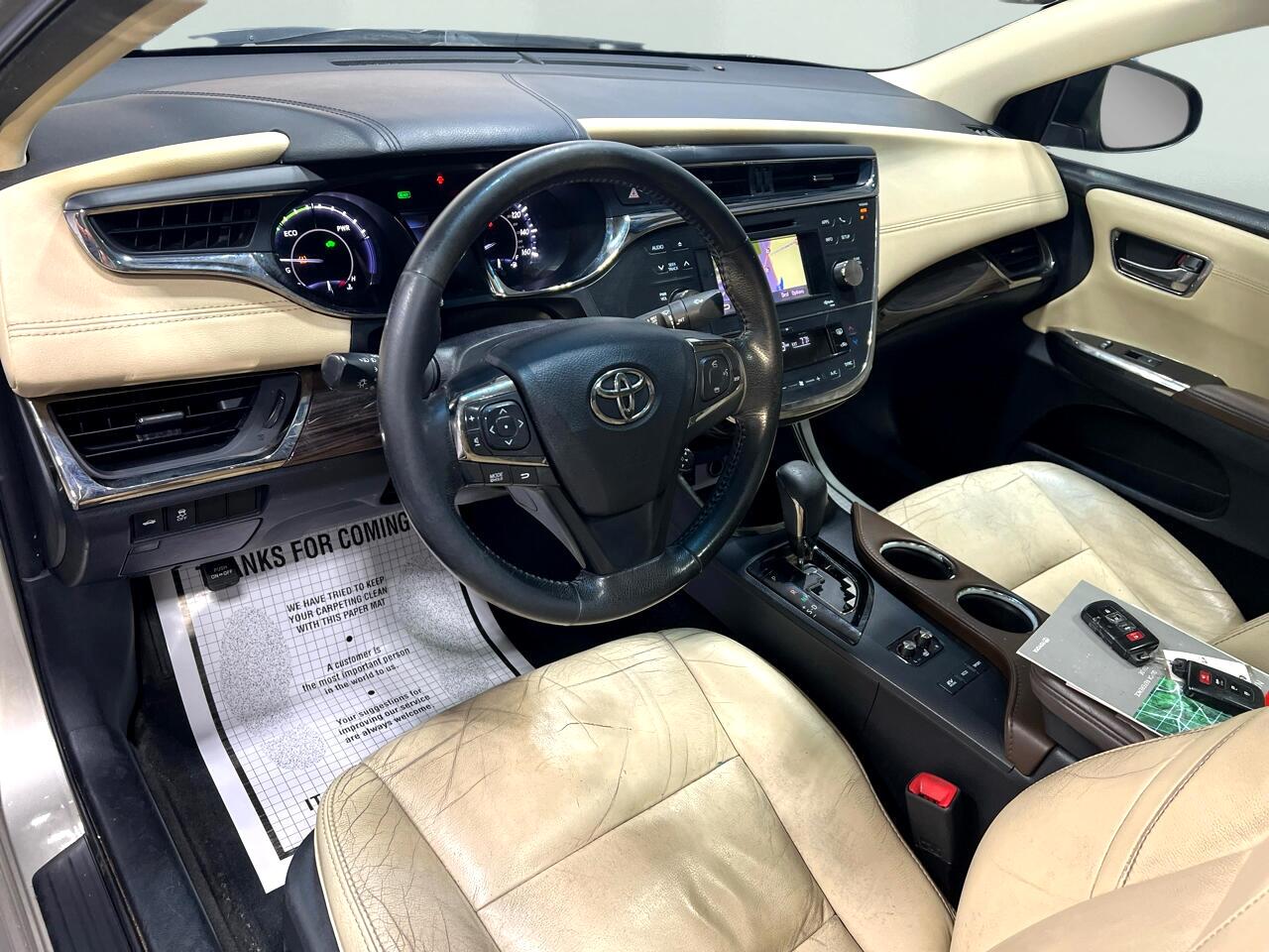 Used 2014 Toyota Avalon Hybrid XLE Premium Sedan - Gold Metallic