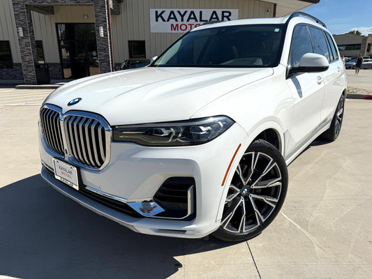 Used 2021 BMW X7 xDrive40i SUV - White